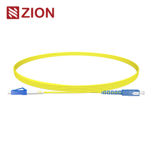 LC UPC to SC UPC Simplex G.652.D Single Mode PVC 2.0mm -2m(6ft) FOPC