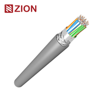 RS485/232 Cable, 28AWG 8PR, Foil+Braid, PVC, 120Ω