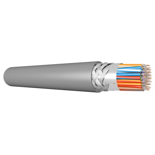 73125 RS485-RS232 Cable, 28AWG 25PR, Foil+Braid, PVC, 120&Omega;
