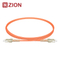 SC UPC to SC UPC Duplex OM1 Multimode PVC 2.0mm -2m(6ft) FOPC