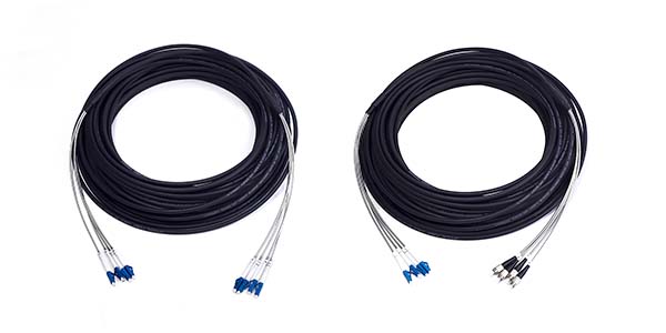 Duplex outdoor CPRI fiber patch cable for FTTA project Duplex outdoor CPRI fiber patch cable for FTTA project