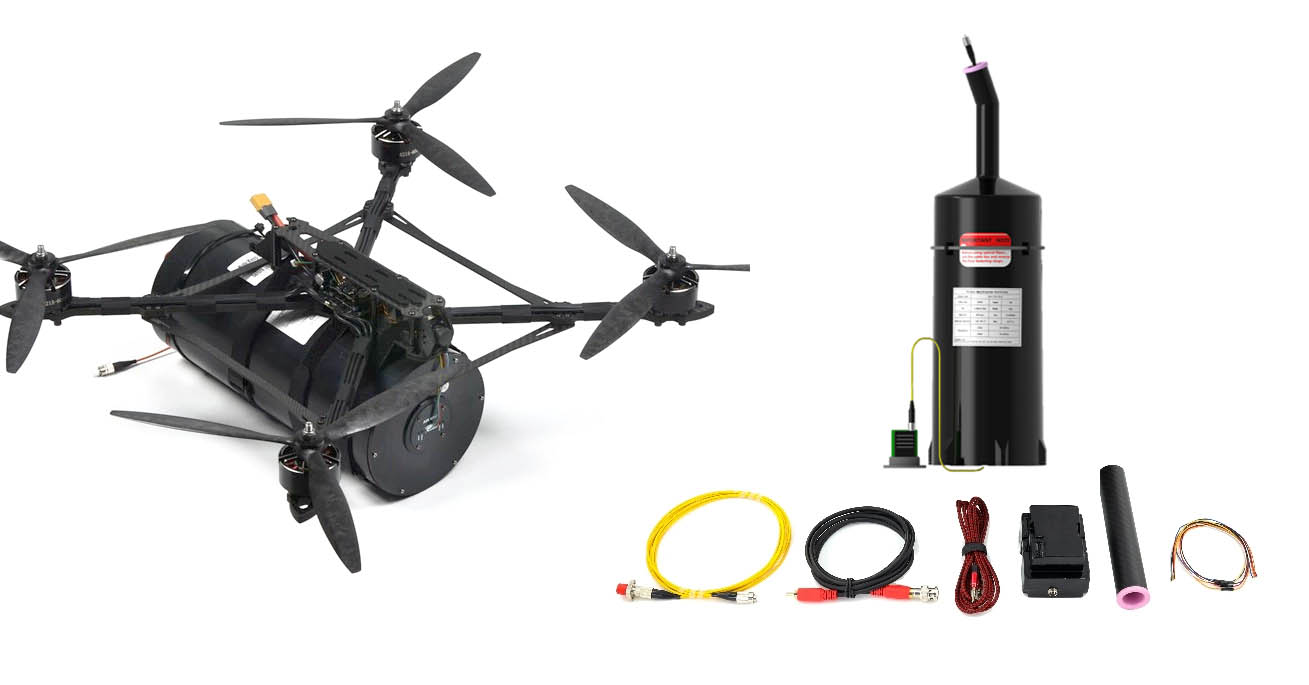Standard Drum Drone Optical Fiber Release Kit Sky & Ground Module Accessories