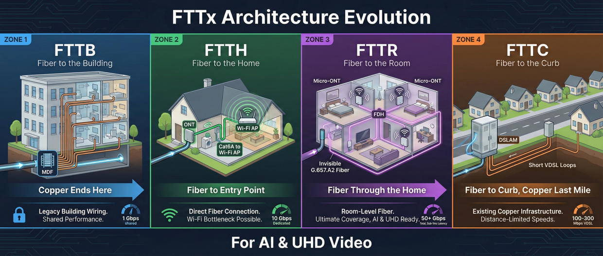 FTTx Architecture Evolution