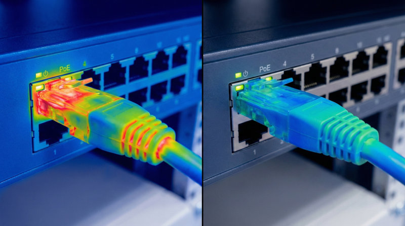 RJ45 Connector for PoE and PoE++
