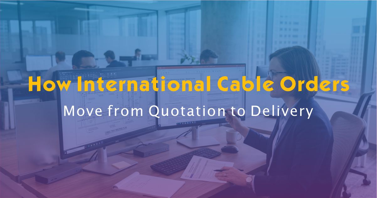 How International Cable Orders Typically Move from Quotation to Delivery
