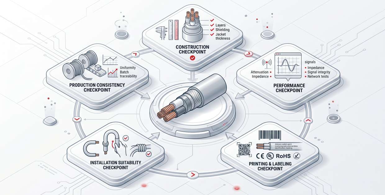 Five Checkpoints for Cable Production Sample Approval