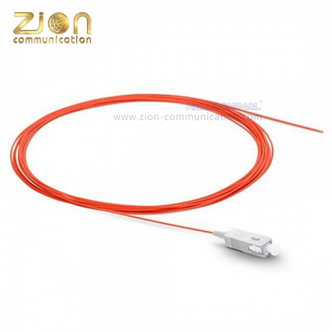 SC APC Simplex OM1 Multimode PVC 0.9mm -2m(6ft) FOPT