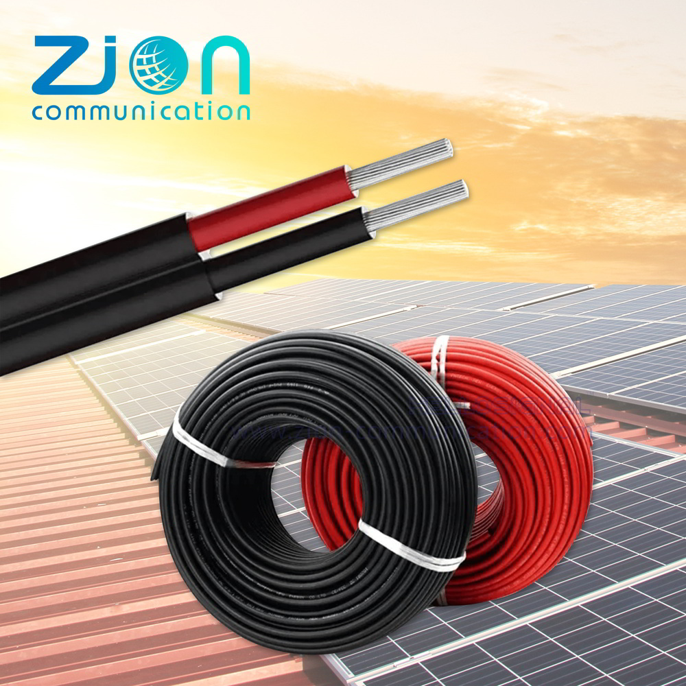 2×4.0mm²-Black/Red (H1Z2Z2-K) Twin Core Solar (PV) Cable (NO.7194103)- IEC62930/EN50618:2014