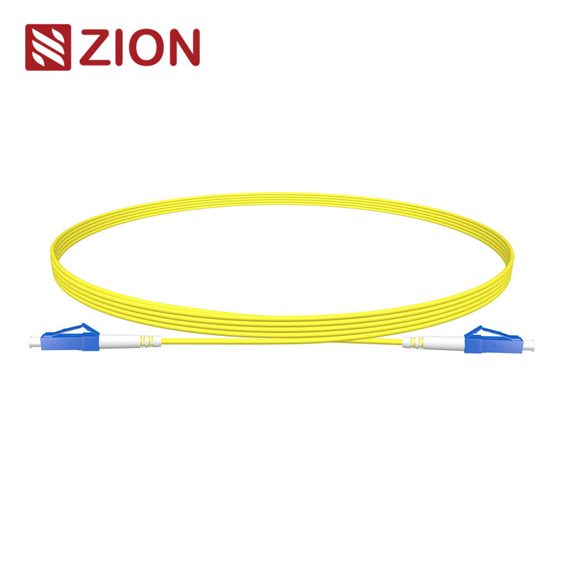 LC UPC to LC UPC Simplex OS2 Fiber Patch Cord 