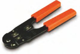 Crimping tool for RJ11 RJ12