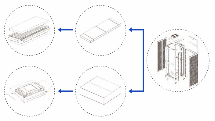 ve cabinet CKD Packing