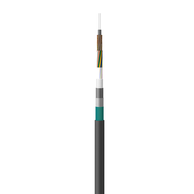 GYTZA53 Flame-retardant Double Armored Stranded Loose Tube Optical Cable