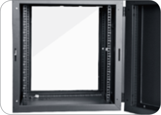 NC03 wall mount rack cabinet-Back 