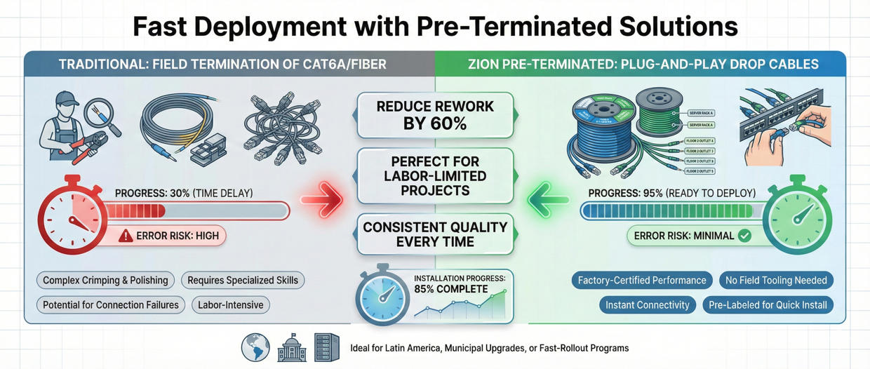 Fast Deployment withPre-Terminated Solutions