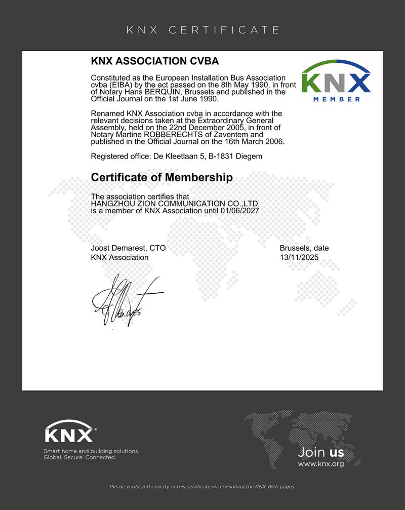 KNX Certification