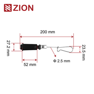 FTTH combination flat cable drop clamp FTTH combination clamp ZCSPC-03