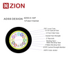 ADSS 144F 120M SPAN SM G652D Single Jacket
