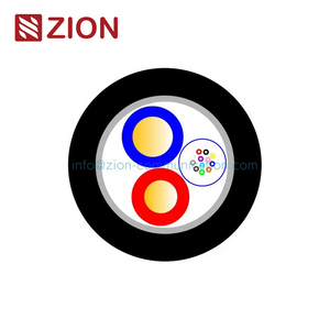 2C RVV+1Tube Hybird Fiber Copper Cable