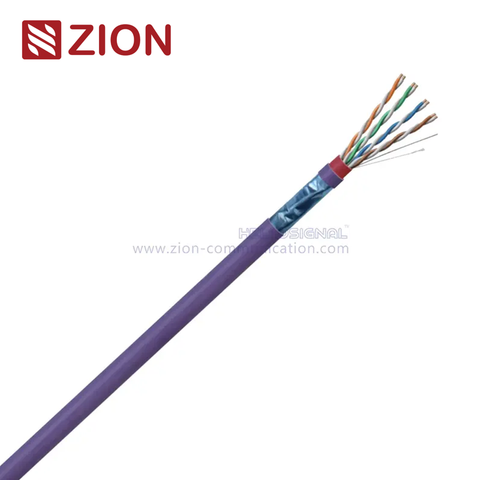 F/UTP Double Jacket CAT 6A Lan Cable