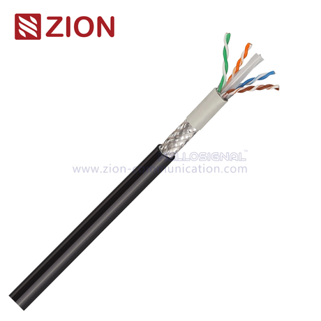 NO.7112229 SF/UTP CAT 6 BC PVC+PE Double Jacket