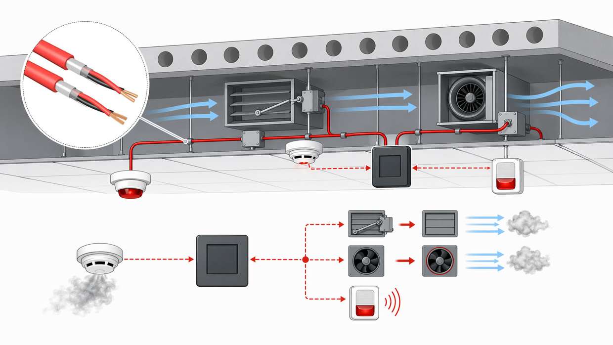 What FPLP Fire Alarm Cable Means in Building Design
