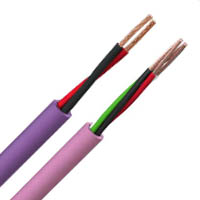 Circular Audio Speaker Cable