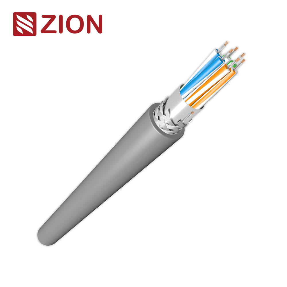 RS485/232 Cable, 28AWG 3PR, Foil+Braid, PVC, 120Ω