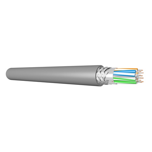 73105 RS485-RS232 Cable, 28AWG 5PR, Foil+Braid, PVC, 120&Omega;