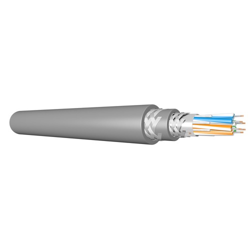 732036 RS485 Amour Cable, 24AWG 3P, Foil+Braid, LSZH-SWB-LSZH, 120&Omega;
