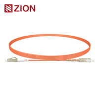 LC UPC to SC UPC Simplex OM1 Multimode PVC 2.0mm -2m(6ft) FOPC