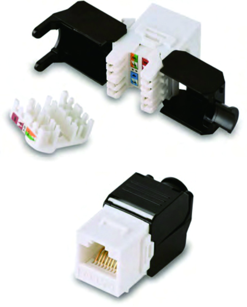 Toolless UTP keystone jack