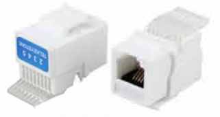 Cat.3 RJ11 (6P4C) Keystone Jack ZC-1117