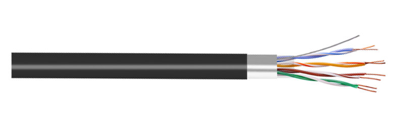 NO.7112111 F UTP CAT 5E 4PR 24AWG PE