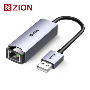 NO.ZCF104-USB2.0/RJ45 100Mbps Network Adapter (Aluminum Shell)