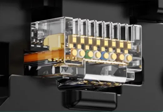 Demonstrated-after-crimping