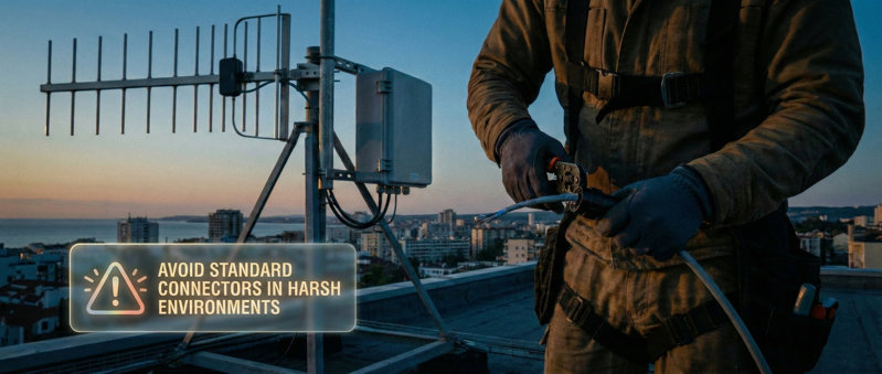 Outdoor Ethernet cable-Application examples in outdoor and industrial environments (large diameterwaterproofmechanical protection) 