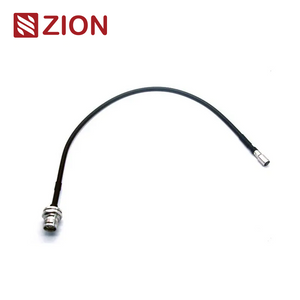 1/4" Super Flex Jumper Cable, NEX10 Male to 4.3/10 Female Bulkhead–L(Meter)