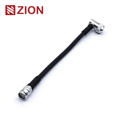 3/8" Super Flex Jumper Cable, 4.3/10 R/A Male to 4.3/10 female –L(Meter)