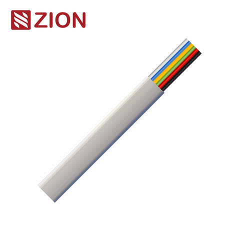 6 Way Flat Telephone Cable (6WFTC28OFC)