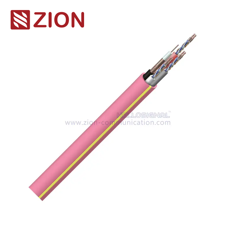 3× CAT 6 + RG6(TV100) Coax PVC MCC15 Media Composite Cable