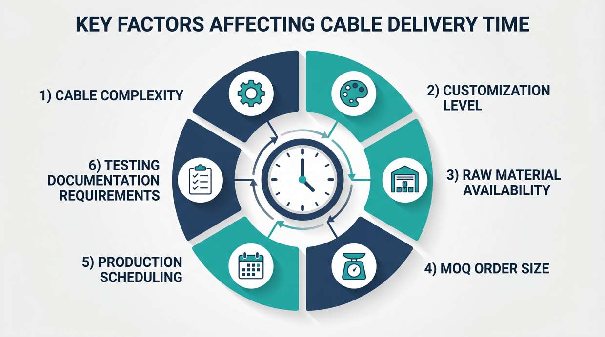 6 Key Factors Affecting Cable Lead Time Procurement Planning Guide Zion Communication