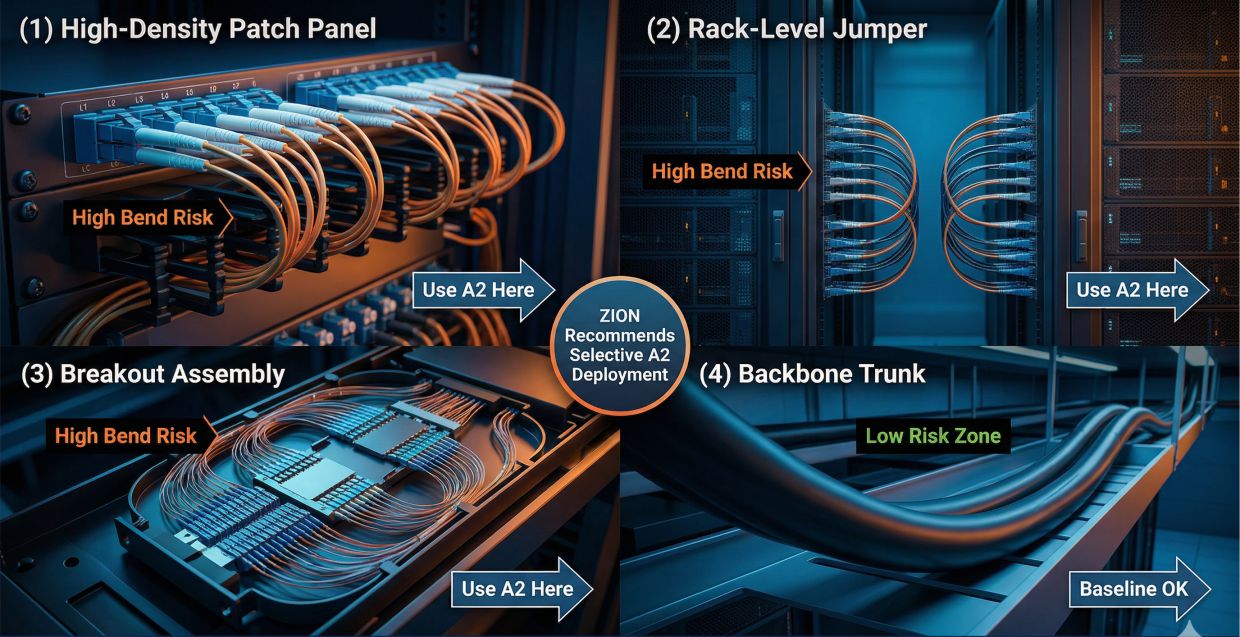 Where G.657.A2 Adds Value in Data Centers