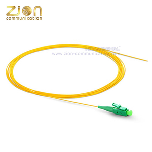 LC APC Simplex G.652.D Single Mode PVC 0.9mm -2m(6ft) FOPT