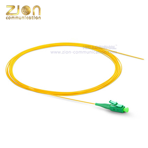 LC APC Simplex G.652.D Single Mode PVC 0.9mm -2m(6ft) FOPT