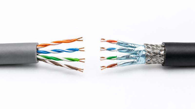 Shielded vs Unshielded Ethernet Cable Comparison