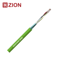 KNX Cable, 2PR 0.8mm Sol BC, PE ins, Foil, LSZH Eca