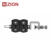 Feeder Cable Clamp, for 2x(4.8-7)+2x(10-15)mm Cable, 4Way