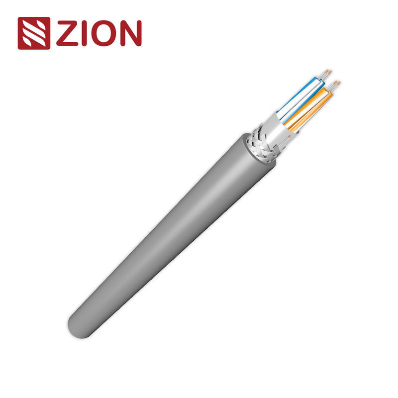 RS485/232 Cable, 28AWG 2PR, Foil+Braid, PVC, 120Ω