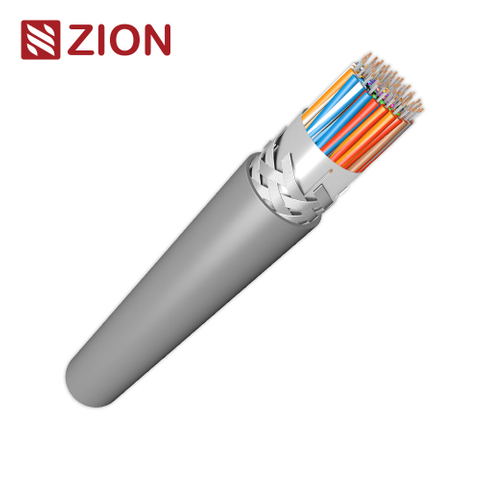 RS485/232 Cable, 28AWG 25PR, Foil+Braid, PVC, 120Ω