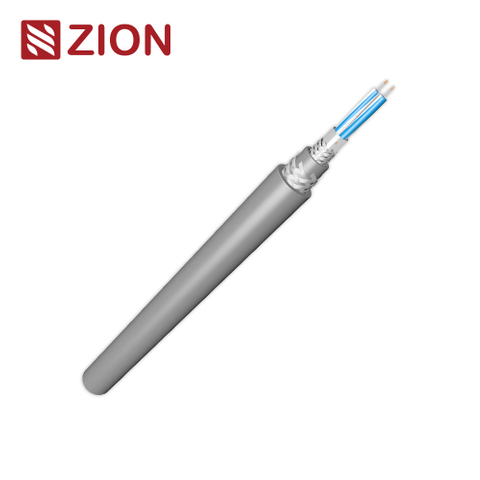 RS485 Amour Cable, 24AWG 1P, Foil+Braid, LSZH/SWB/LSZH, 120Ω